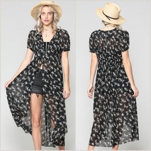 Floral Maxi Top